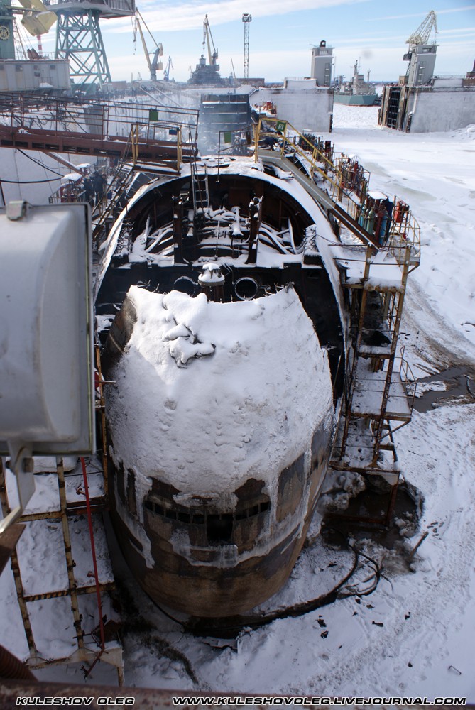 K-496 Borisoglebsk bắt đầu được tháo dỡ vào năm 2010.